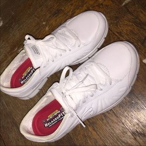 White Hooters Girl Sneakers